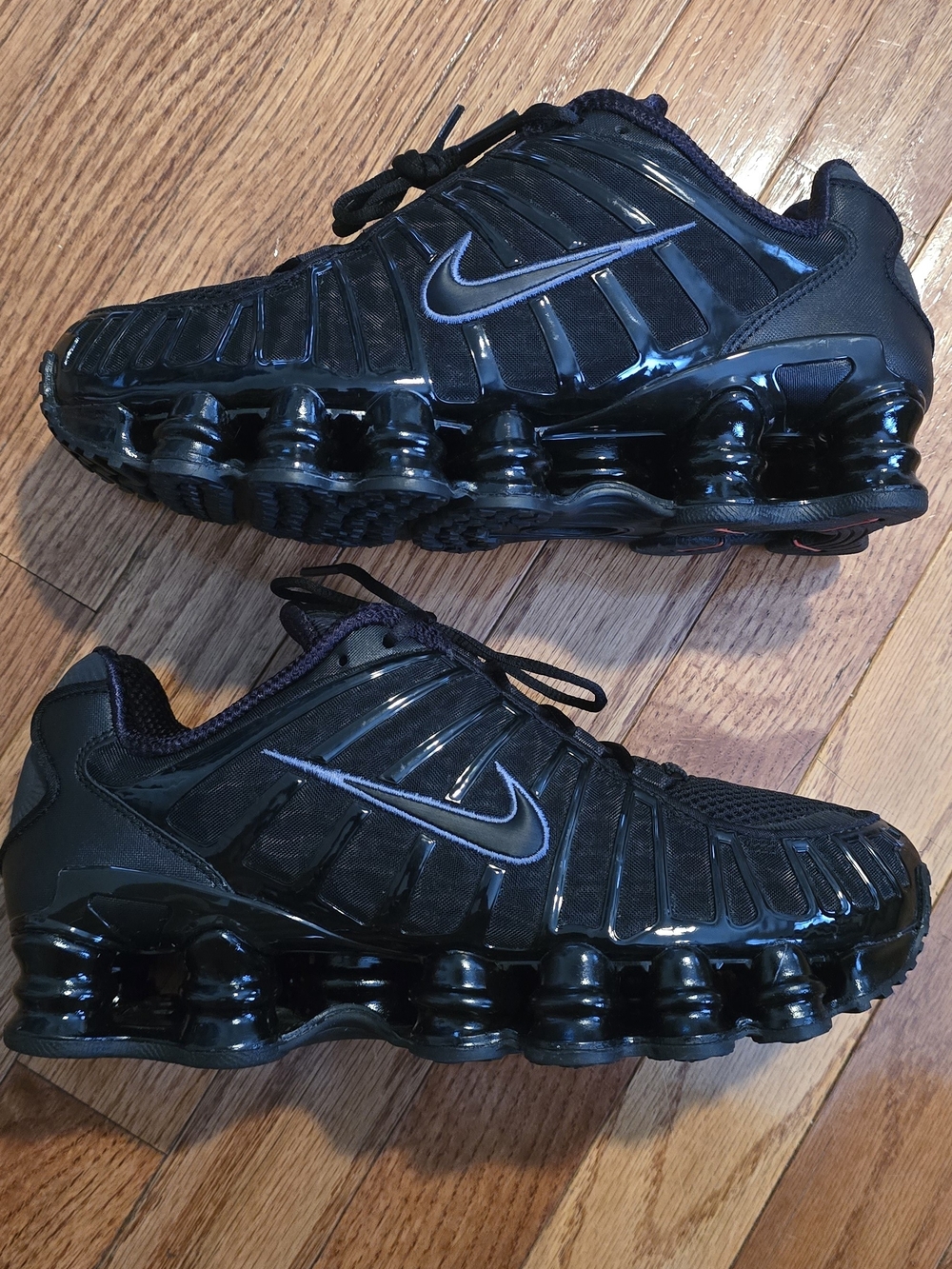Nike Womans' Black Shox Running Shoes